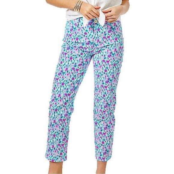 Lilly Pulitzer Divia Stretch Pants NWT - Picture 1 of 8